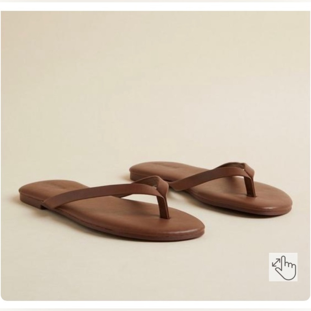 torrid Brown Flip Flop Sandals